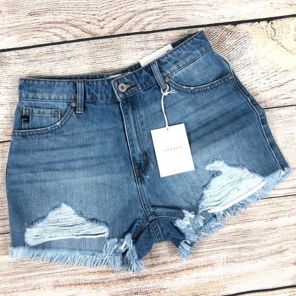 Fashion Nova | High Waist Distressed Shorts - Picture 5 of 10